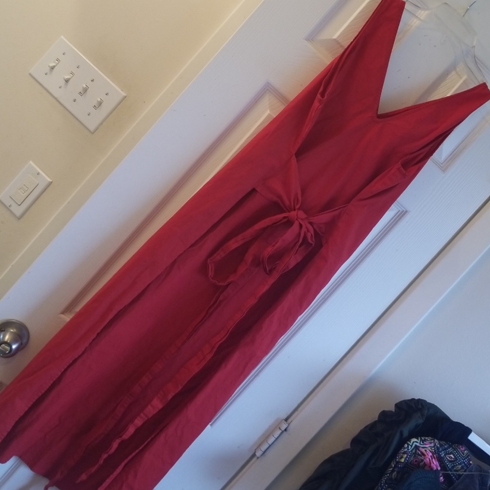 Who What Wear red dress